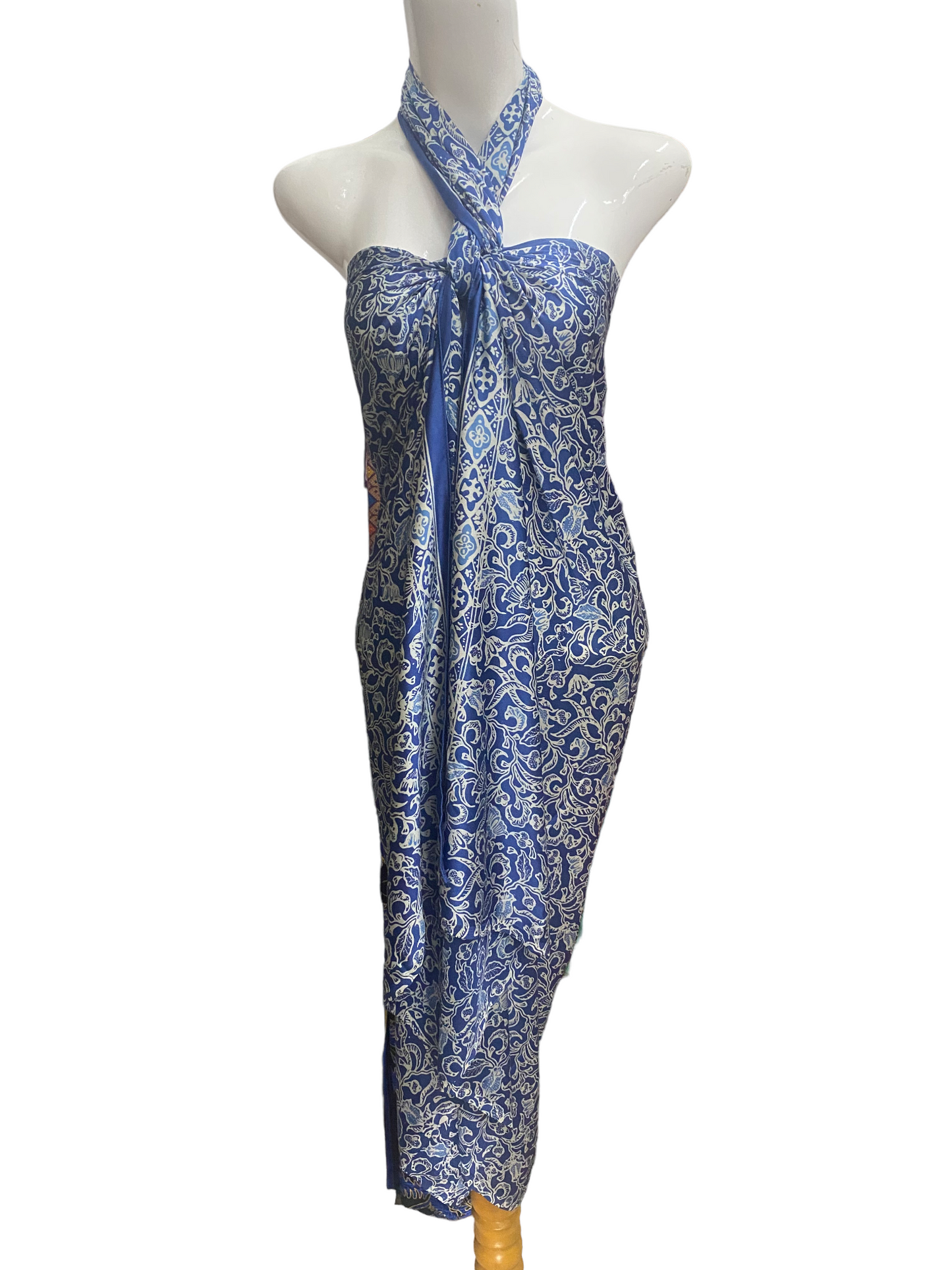 Amila Balinese Silk Batik Fabric-2