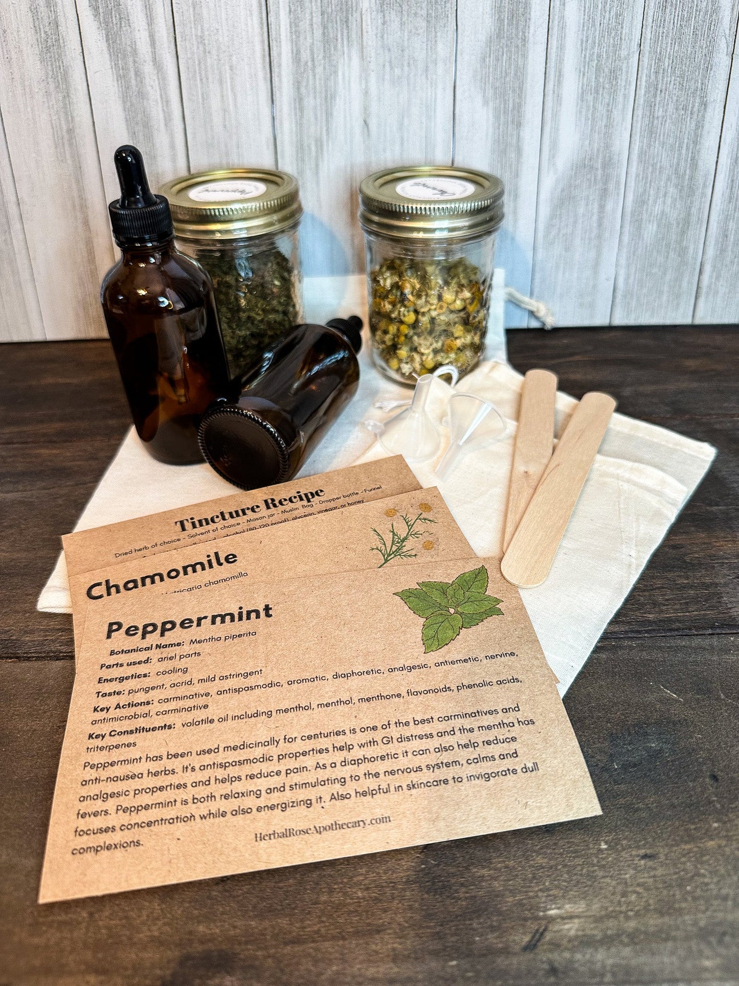 DIY 2 Herb Tincture Kit-2