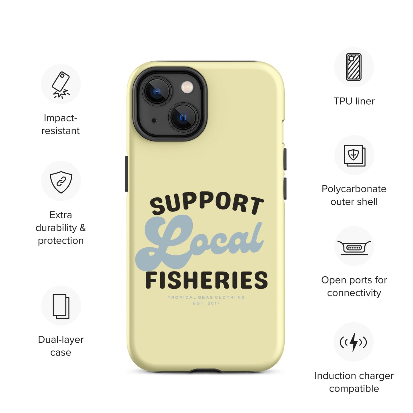 Local Fisheries Tough Case for iPhone®-5