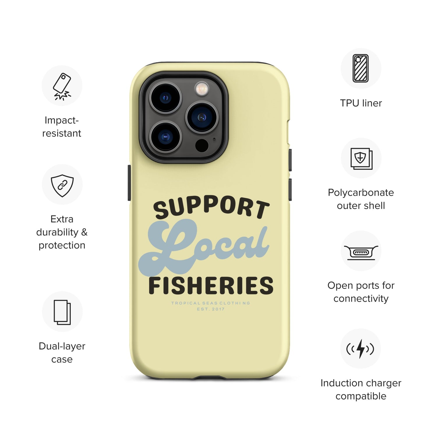 Local Fisheries Tough Case for iPhone®-7