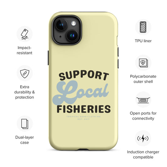 Local Fisheries Tough Case for iPhone®-10