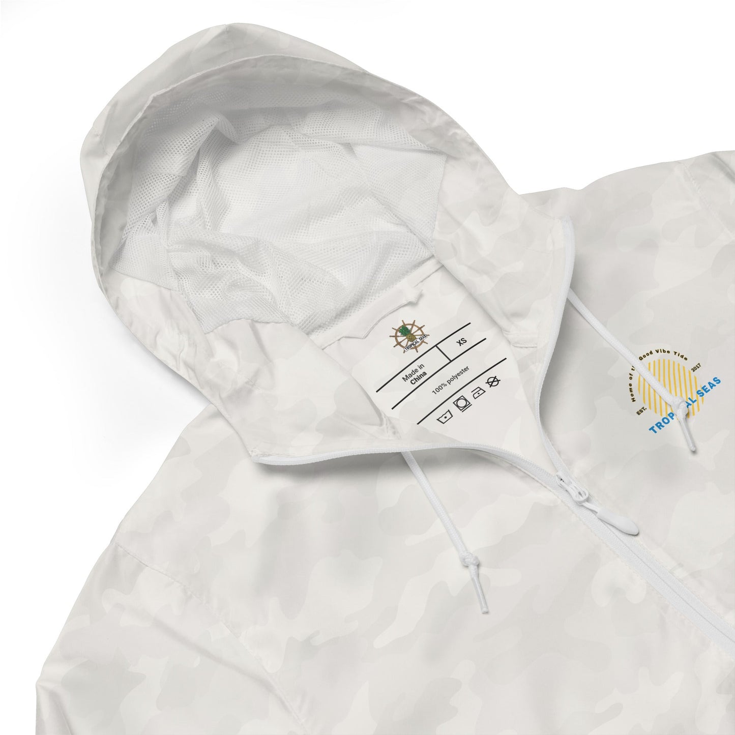 Lightweight zip up Sunny Slice windbreaker-1