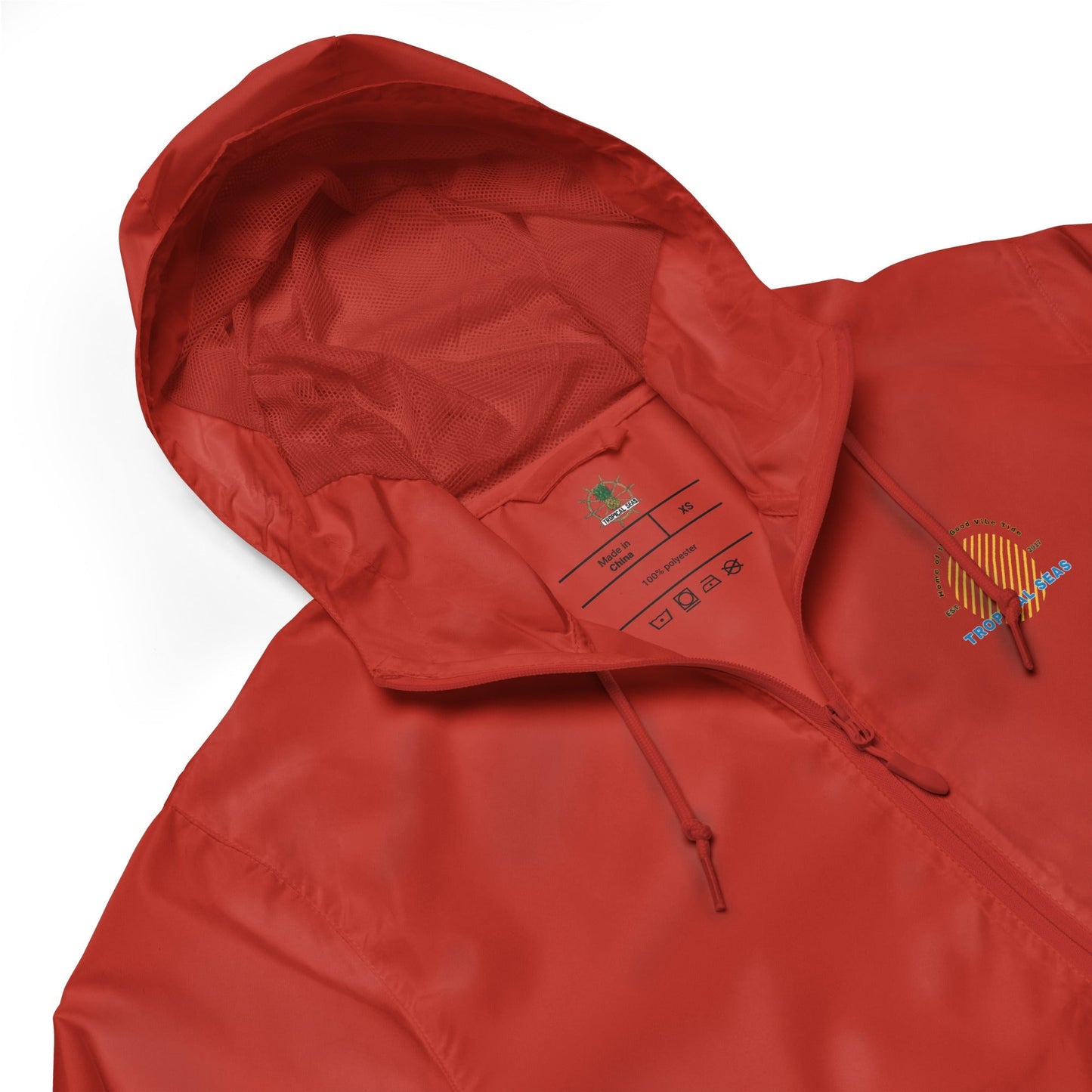 Lightweight zip up Sunny Slice windbreaker-3