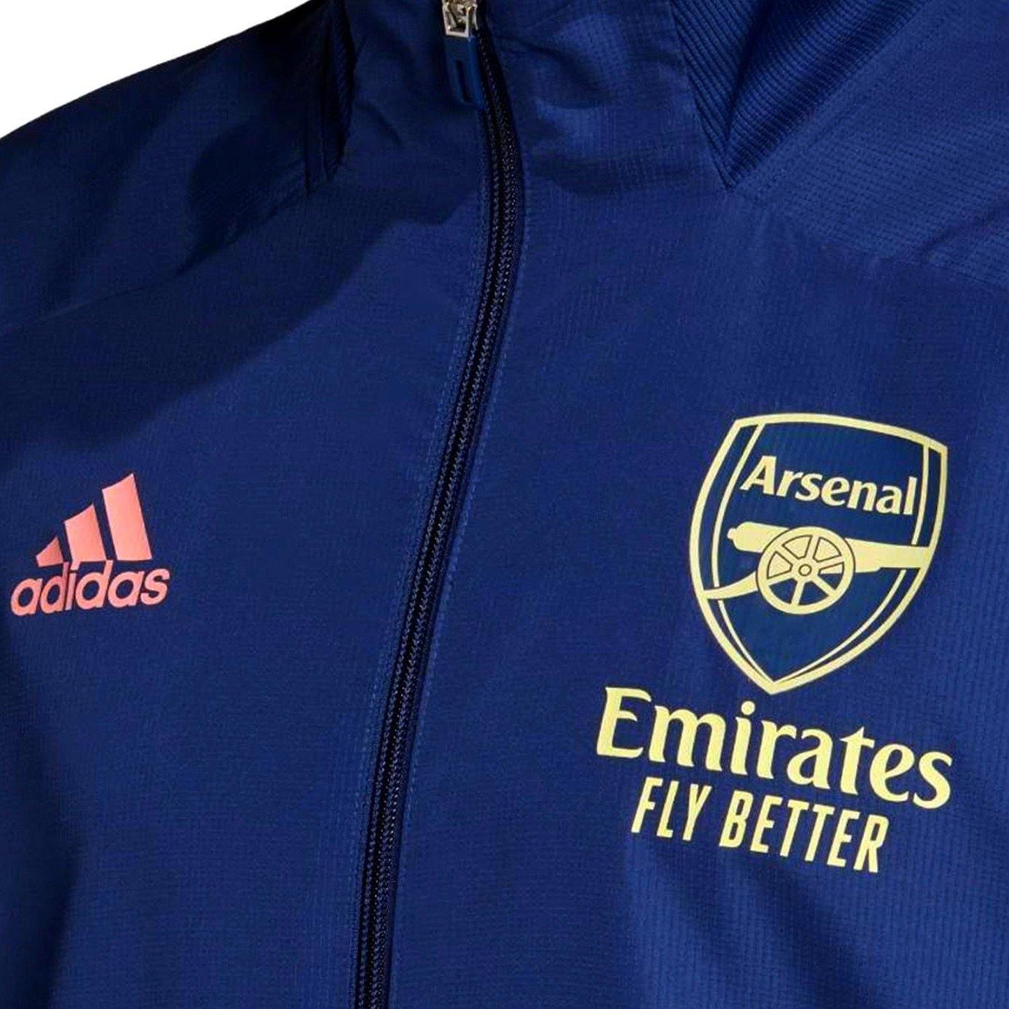 Arsenal navy presentation Soccer tracksuit 2020/21 - Adidas-4