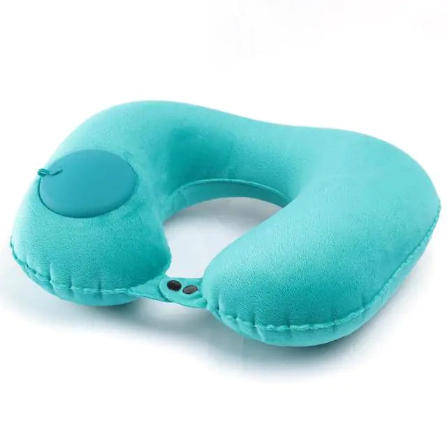 Hooded U-Shaped Neck Pillow for Comfort