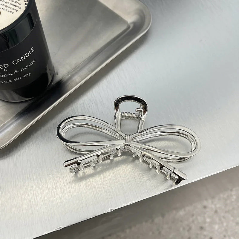 Women's Bow Hair Grip Barrettes