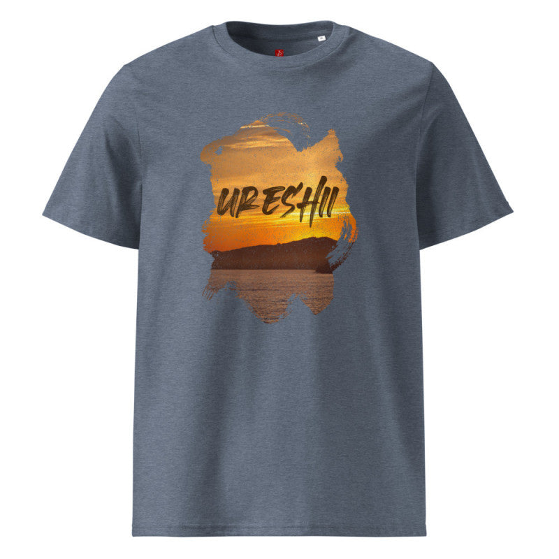 Ureshii Sunset Bliss - Organic Cotton T-Shirt – Japanese Happiness Design-1