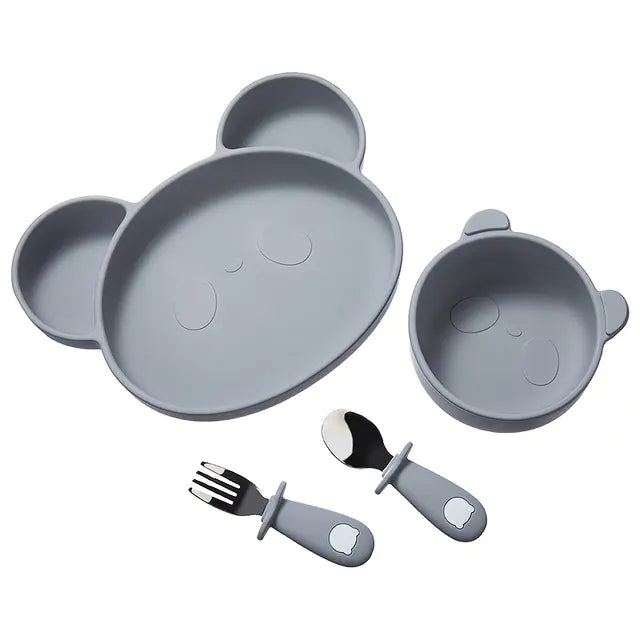 Children's Stainless Steel Tableware Set (Baby Gadgets)