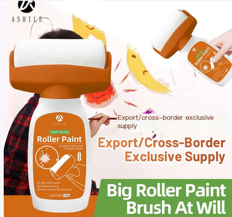 Orange Wall Paint - Water-Based Latex for Interior Use