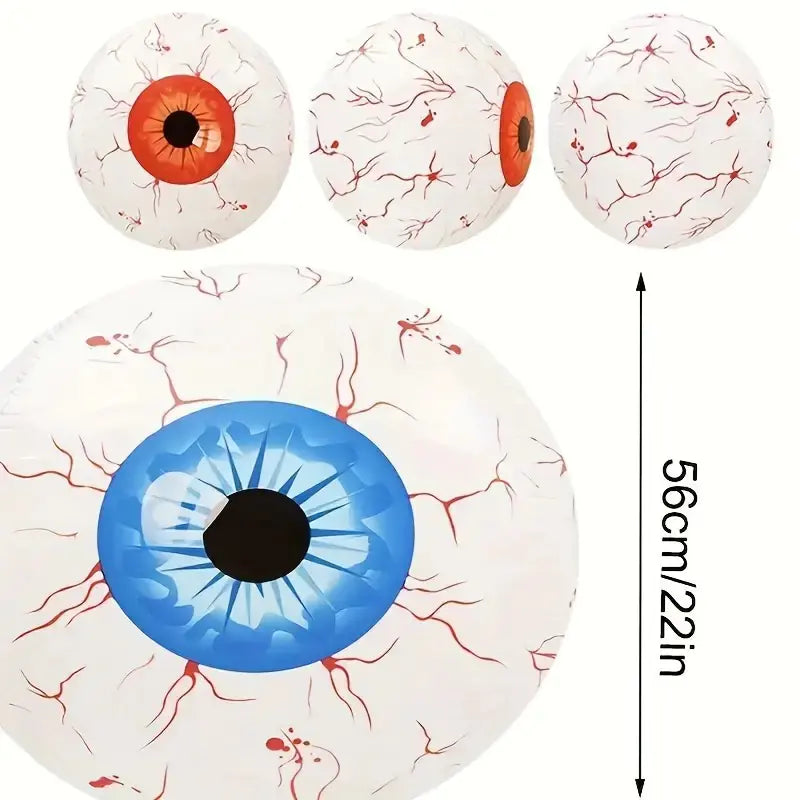 Scary Eyeball Balloons for Day of the Dead Decor