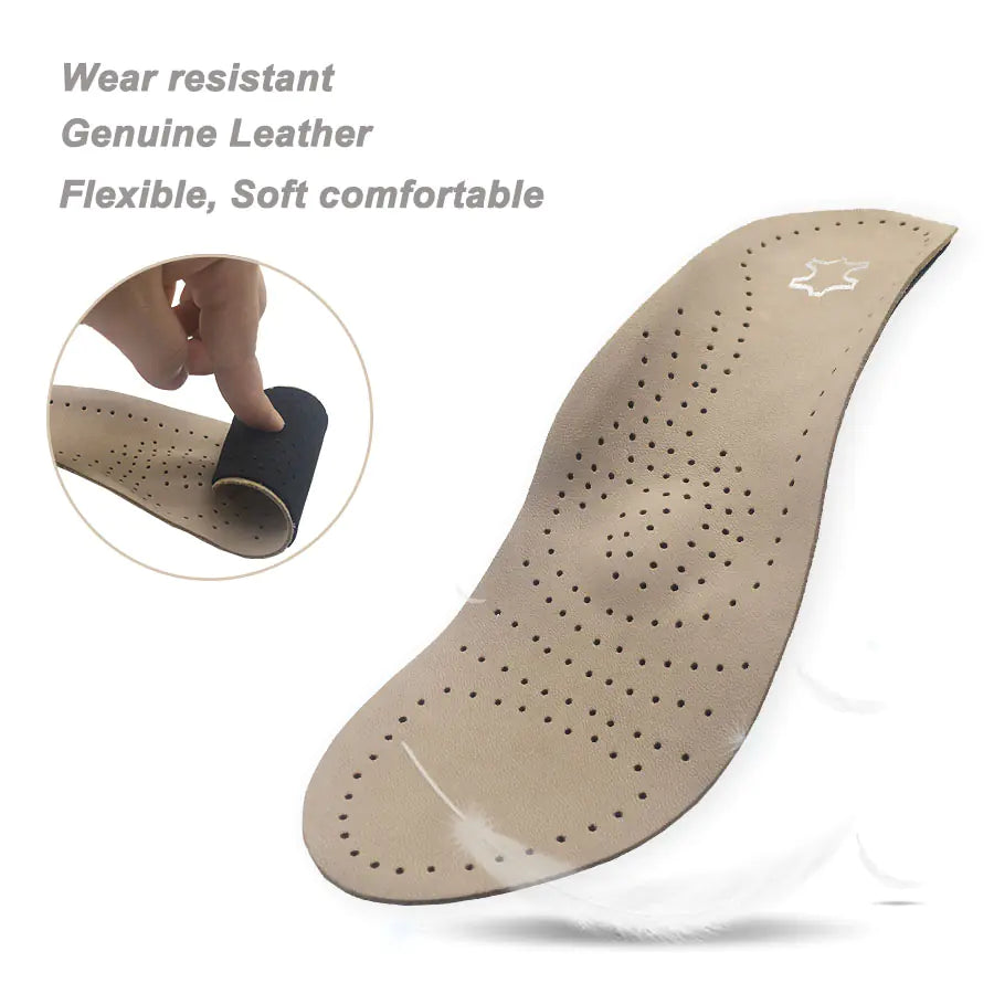Sheepskin Insole for Odor Control and Shock Absorption