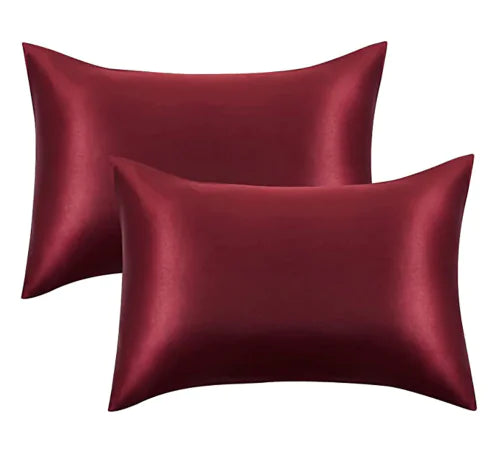 SKYNIGHT Pillow Case 75D Satin-Like Fabric (One Pair)