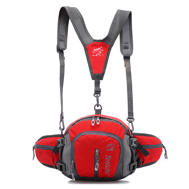 Best Mens Women Waist Hiking Fanny Packs Waterproof Nylon in 2025-8