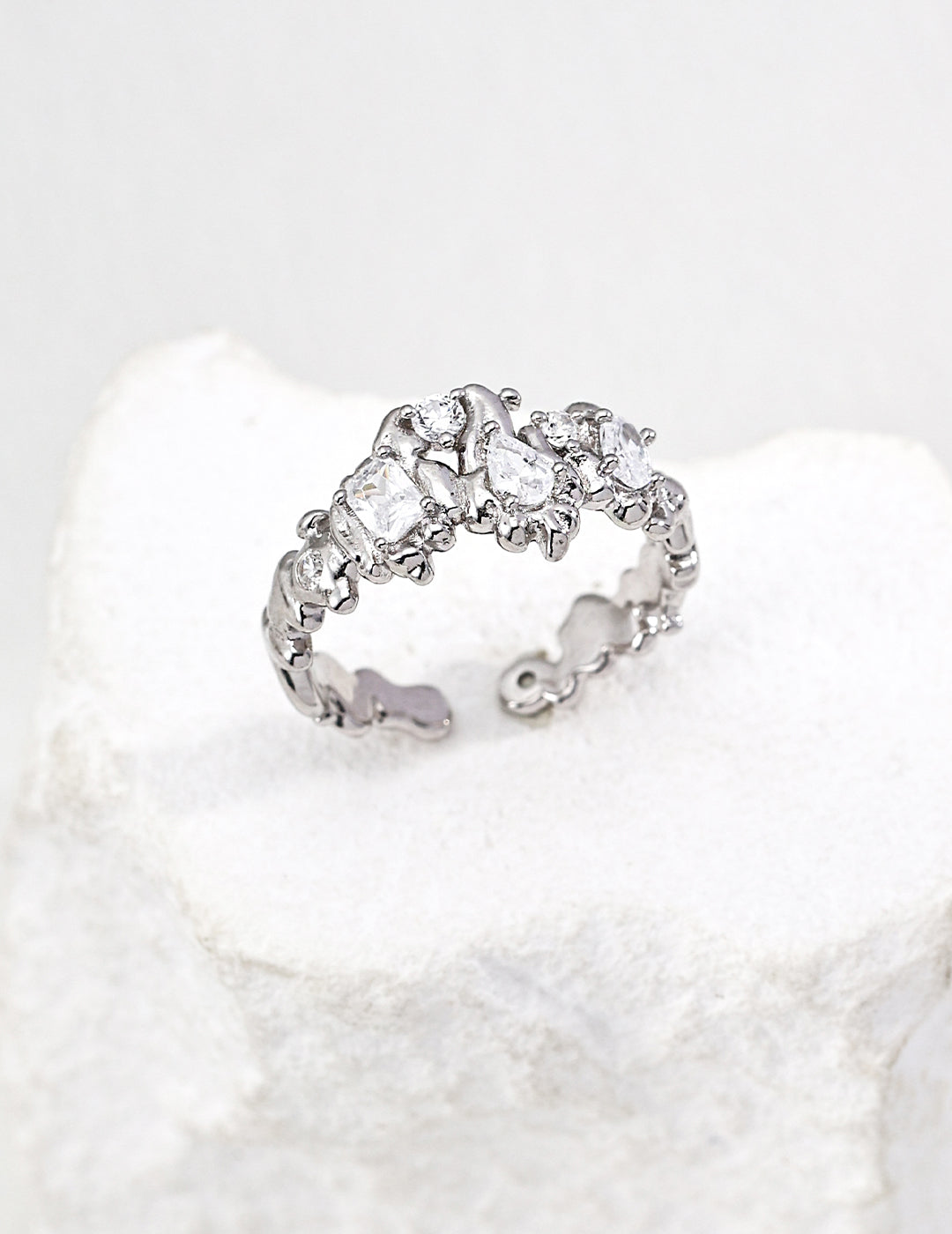 Lava Design Zircon Ring-2