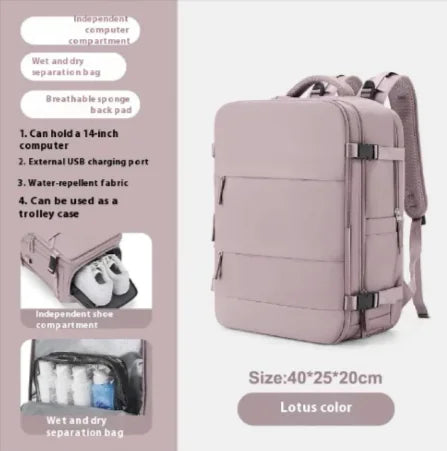 Women's Large-Capacity Schoolbag