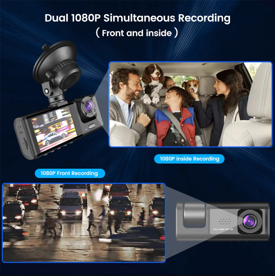 1080P Infrared HD Car Dash Cam