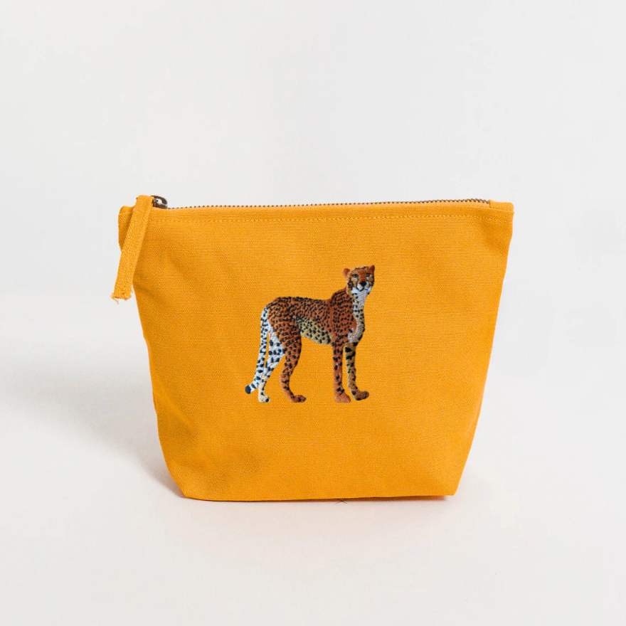 Make Up Pouch - Cheetah-5