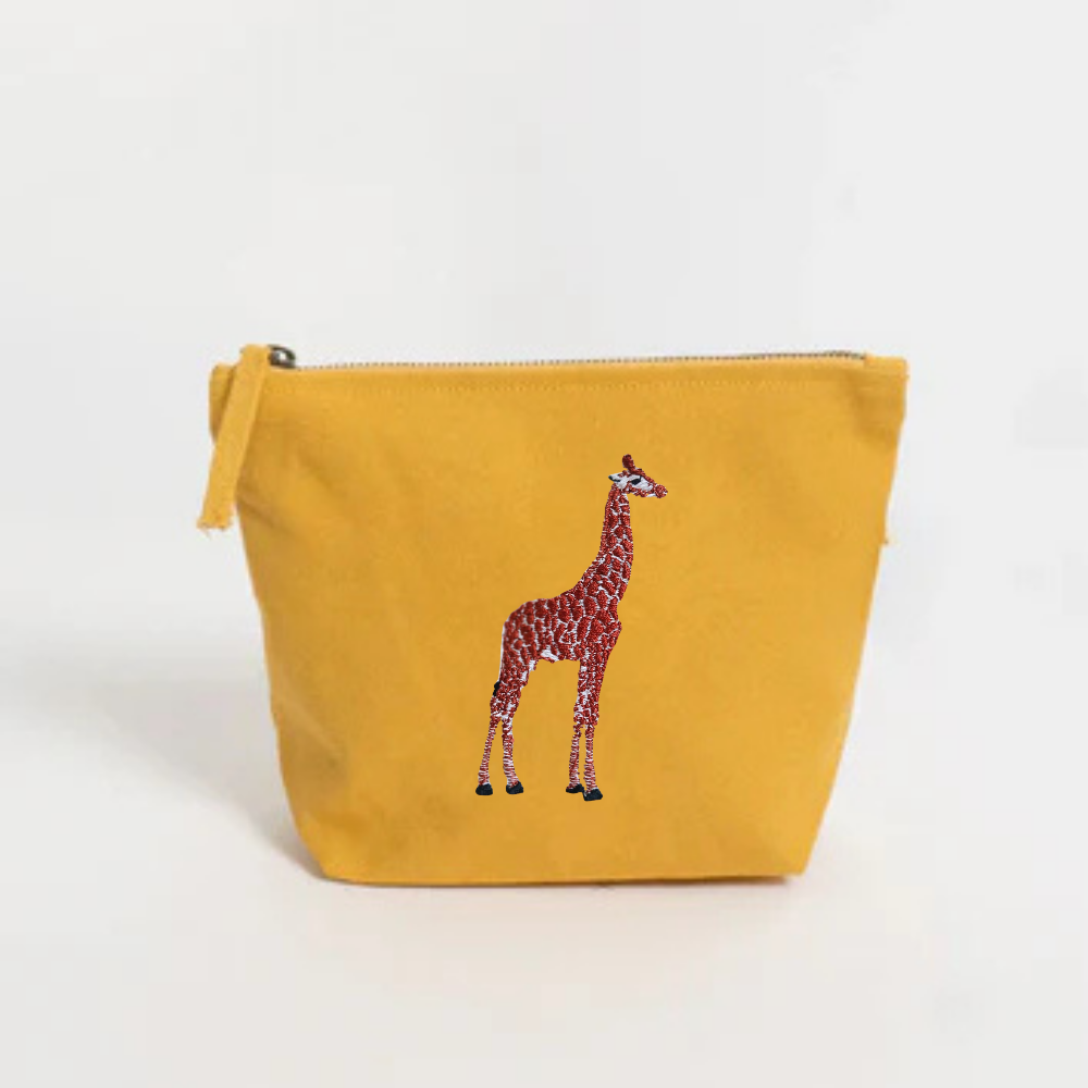 Make Up Pouch - Giraffe-5
