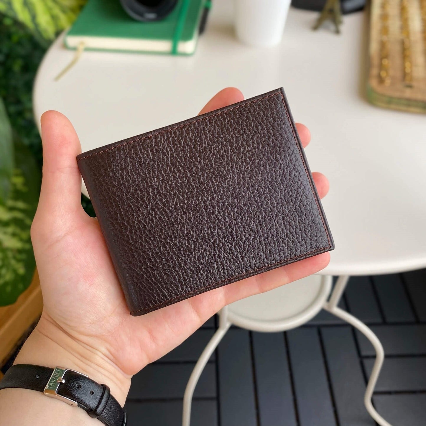 Edusa - Genuine Leather Premium Money Clip Luxury Wallet-3