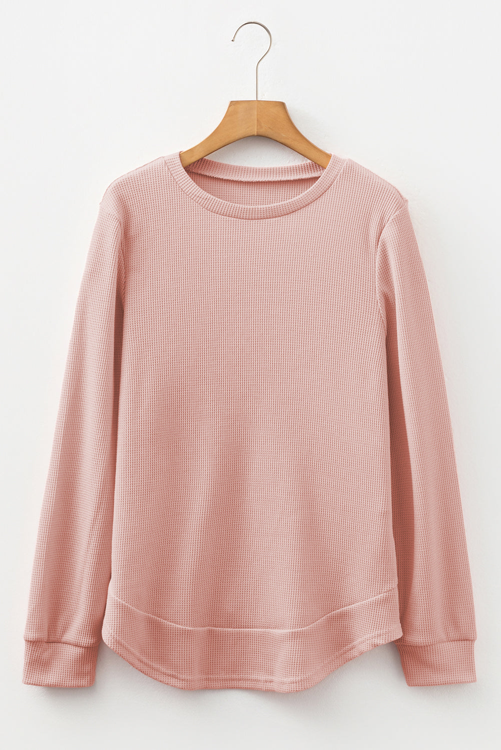 Allison Waffle Long Sleeve Top-5