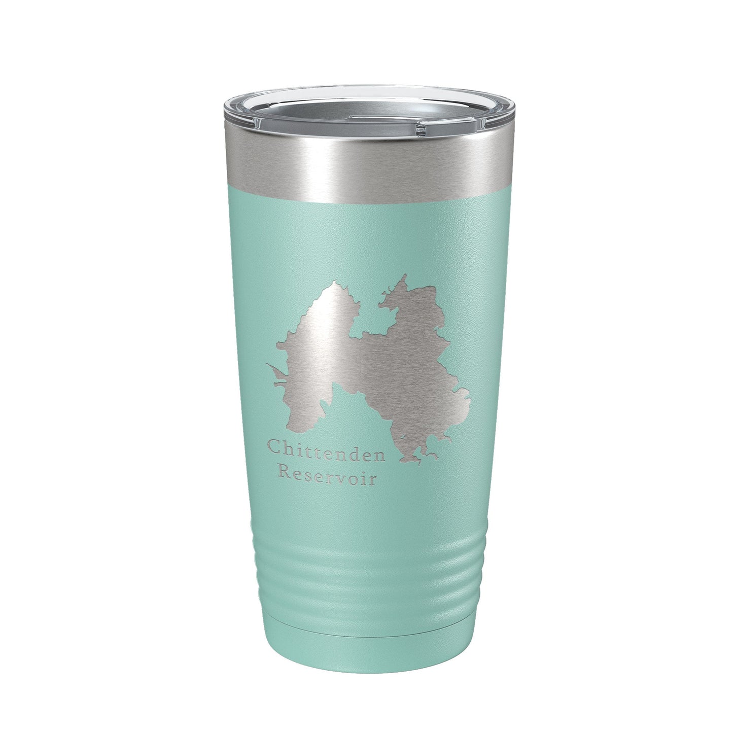 Chittenden Reservoir Tumbler Lake Map Travel Mug Insulated Laser Engraved Coffee Cup Vermont 20 oz-12