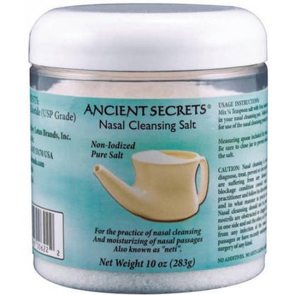 Ancient Secrets Nasal Cleansing Pot Salt (1x10 Oz)-0