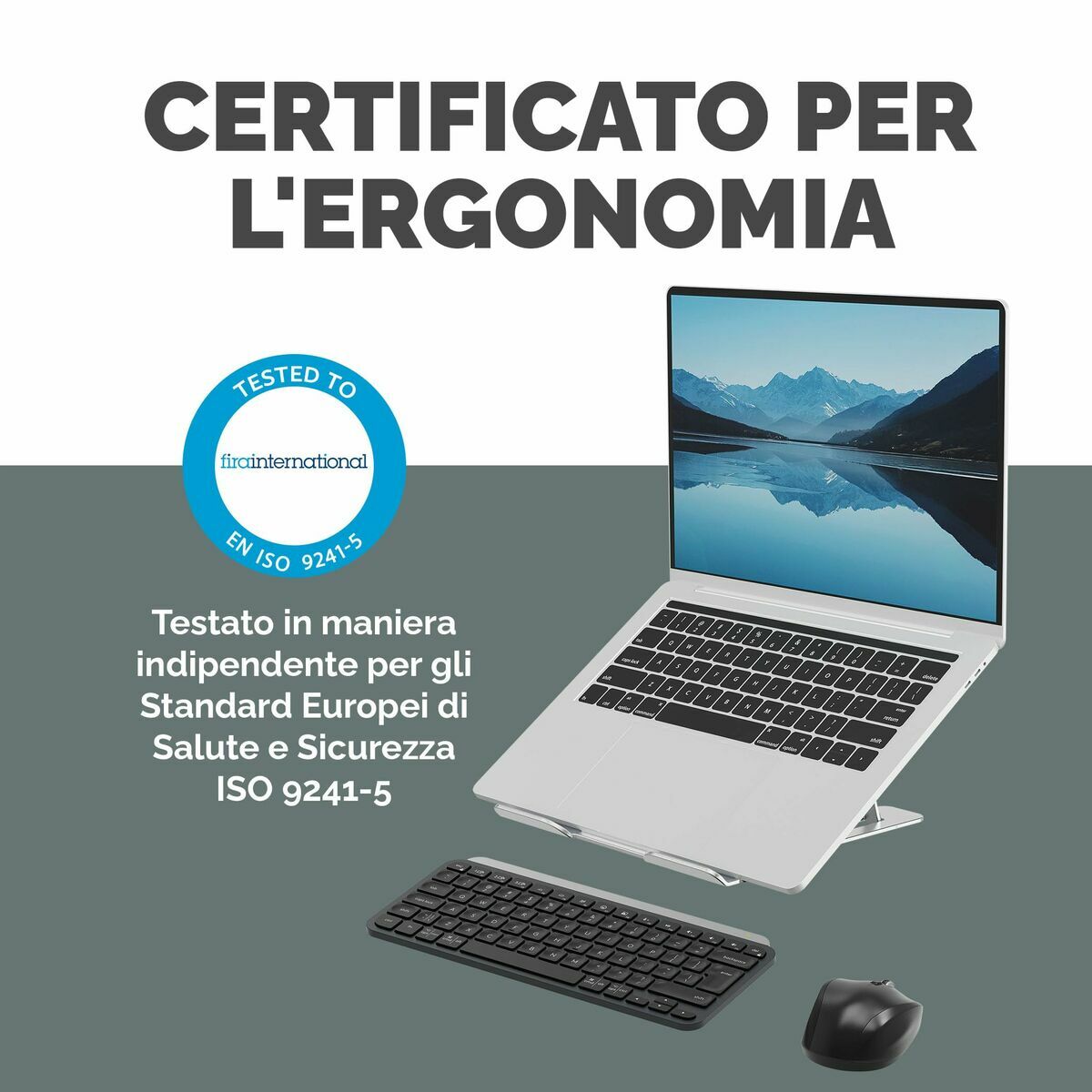 Folding and Adjustable Laptop Stand Fellowes Alumia-6