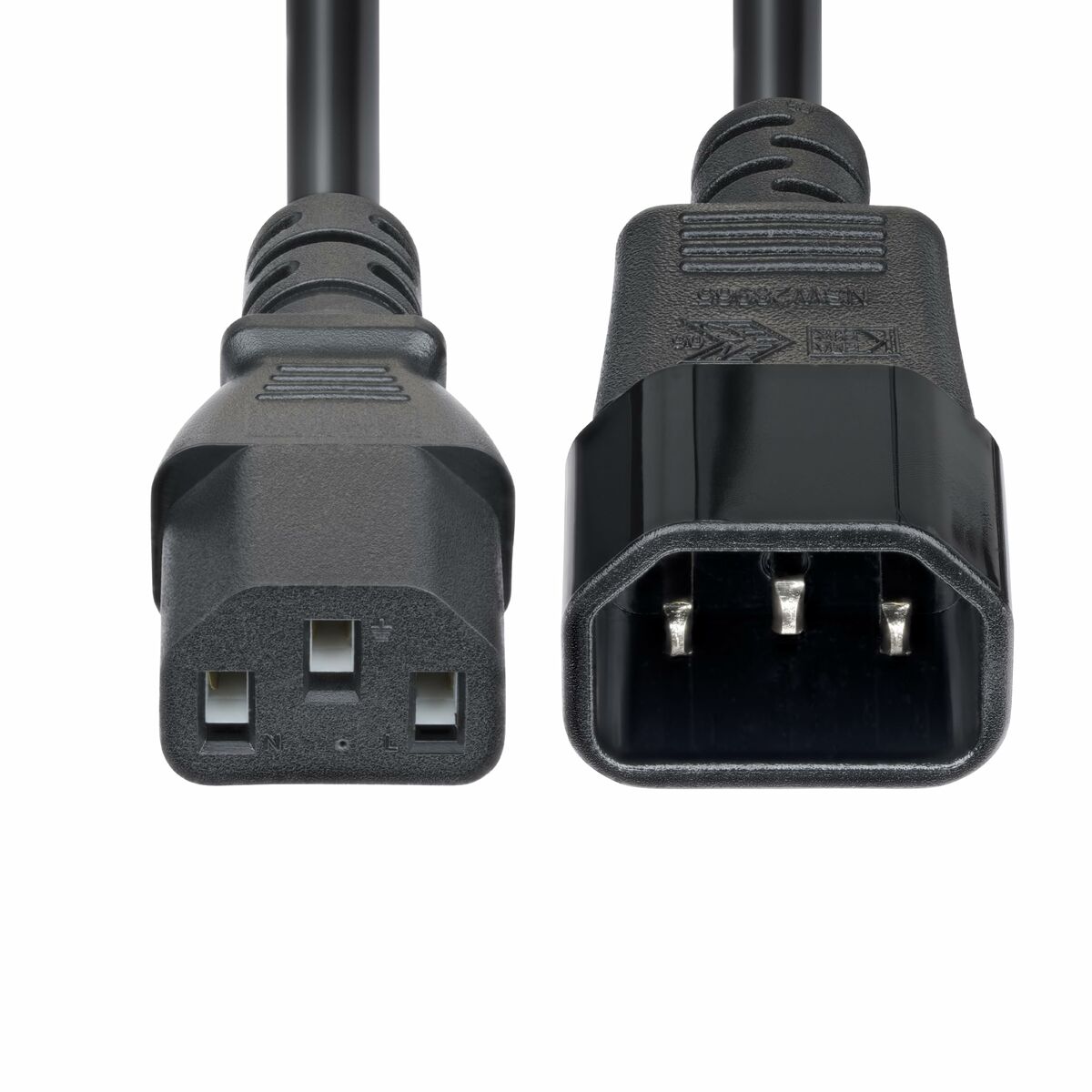 Current Adaptor Startech PXTC13C141415FEU Black C13 C14-1