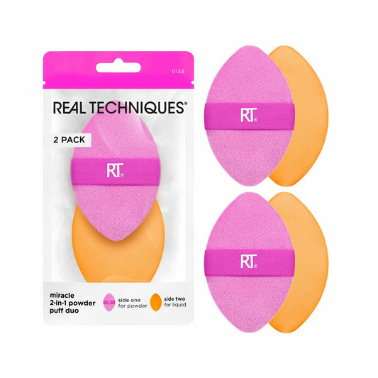 Make-up Brush Real Techniques MIRACLE 2 IN 1 (2 Units)-0