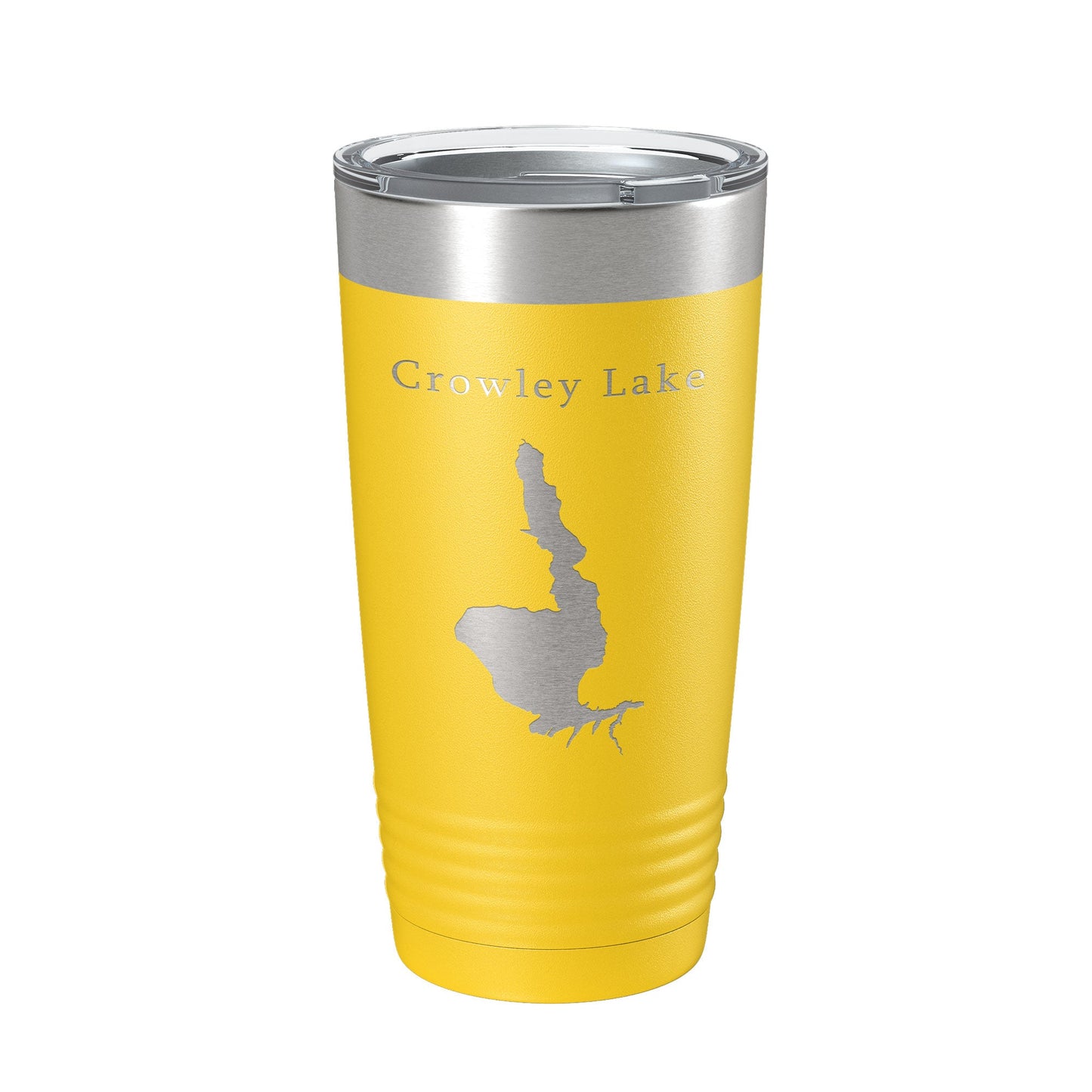 Crowley Lake Map Tumbler Travel Mug Insulated Laser Engraved Coffee Cup California 20 oz-4