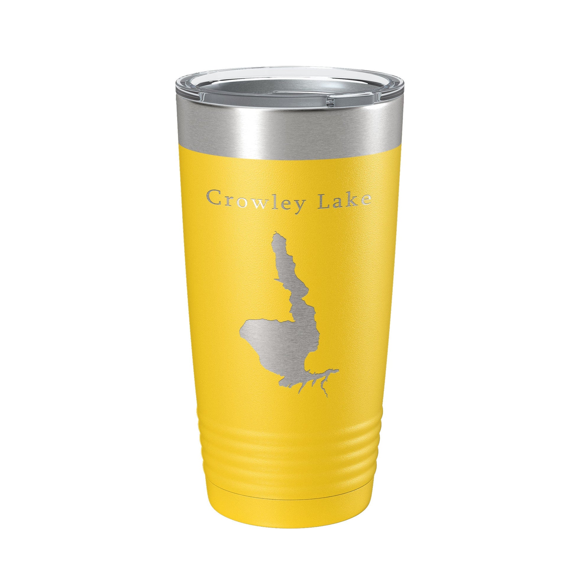 Crowley Lake Map Tumbler Travel Mug Insulated Laser Engraved Coffee Cup California 20 oz-4