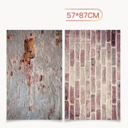 Double-Sided Background Paper for Vintage Photography