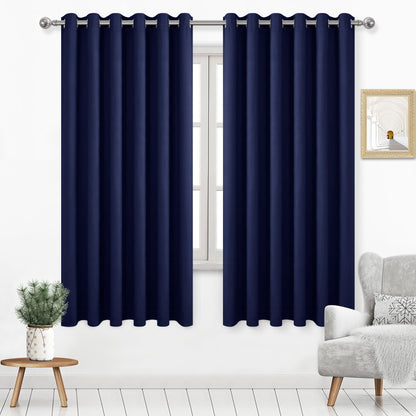 DWCN Grommet Blackout Curtains, Set of 2 Panels-12