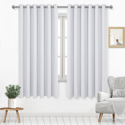 DWCN Grommet Blackout Curtains, Set of 2 Panels-0