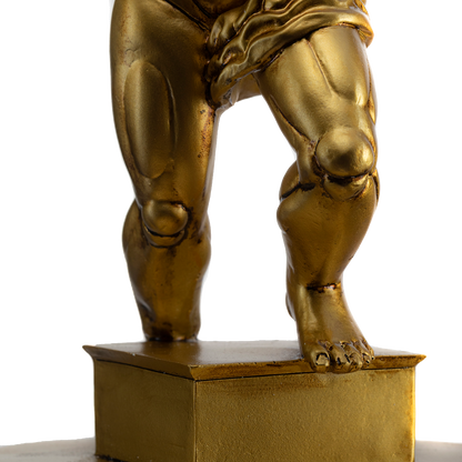 Atlas Bronze World Globe Whiskey Decanter Set - 15" Tall - With 2 World Glasses - For Whiskey, Scotch, Bourbon, Cognac and Brandy - 1000ml - By The Wine Savant - Atlas Decanter Whiskey-1