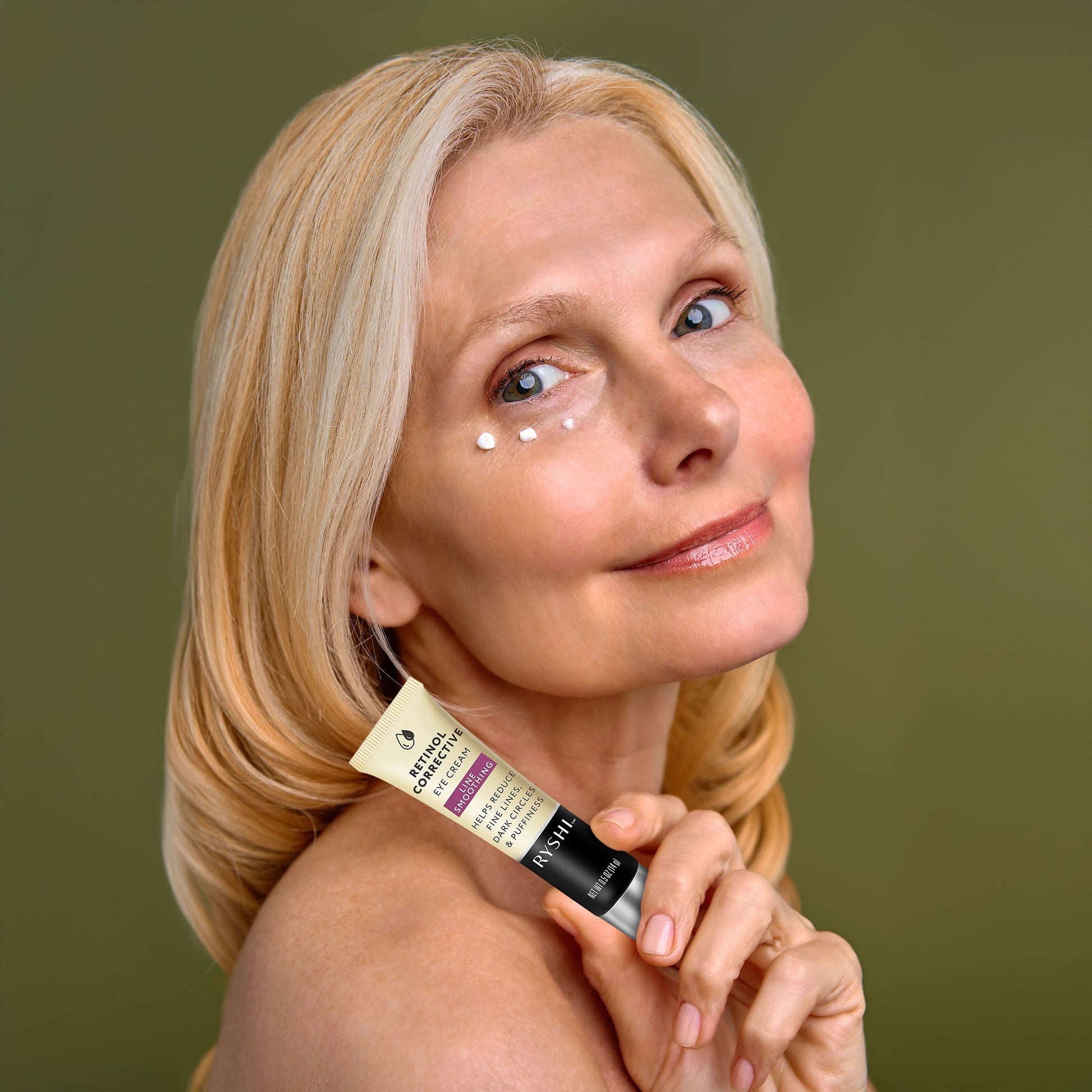 Complete Skincare & Beauty Bundle: Retinol Corrective Eye Cream + Finger Beauty Blenders + Deep Cleansing Skin Cream-2