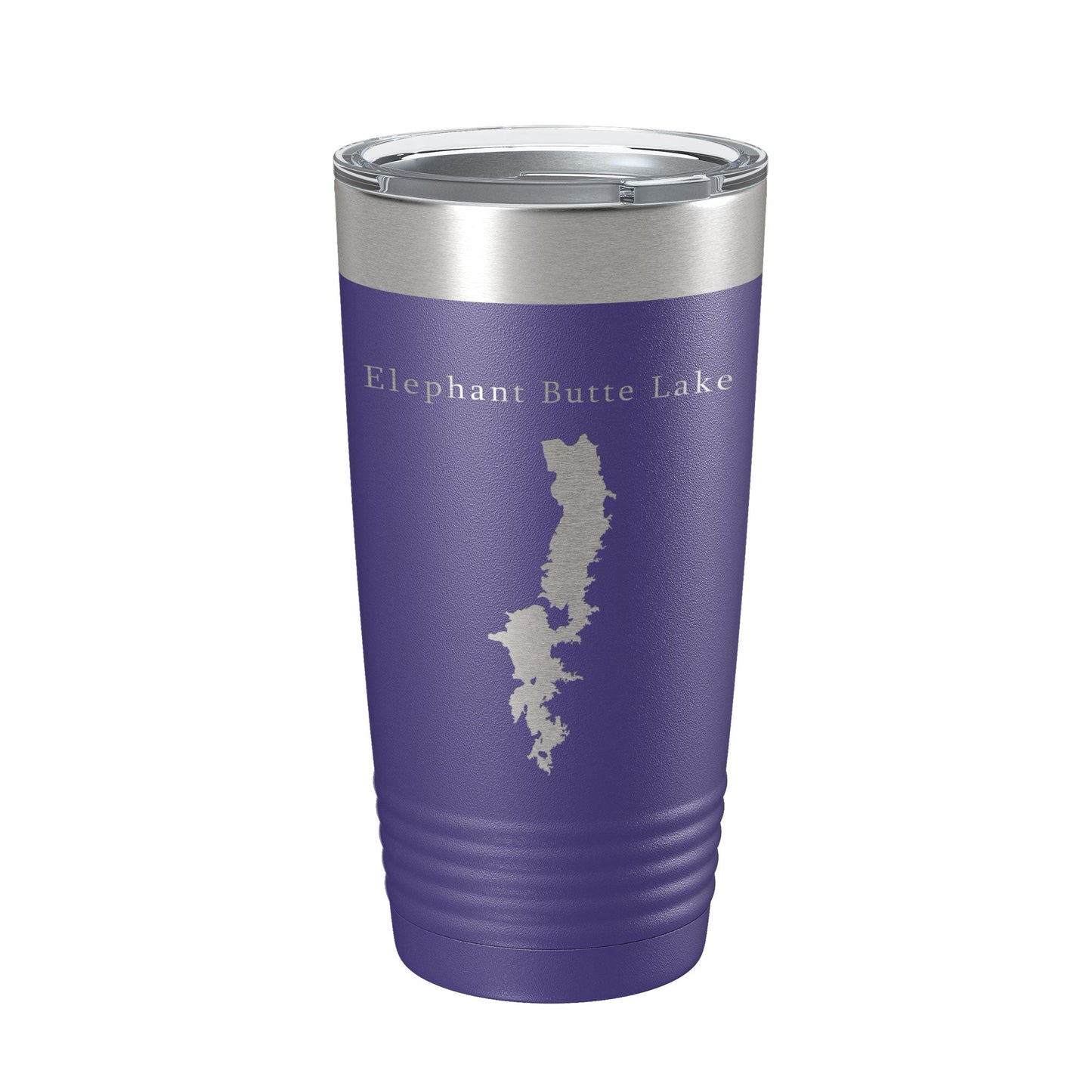 Elephant Butte Lake Map Tumbler Travel Mug Insulated Laser Engraved Coffee Cup New Mexico 20 oz-15