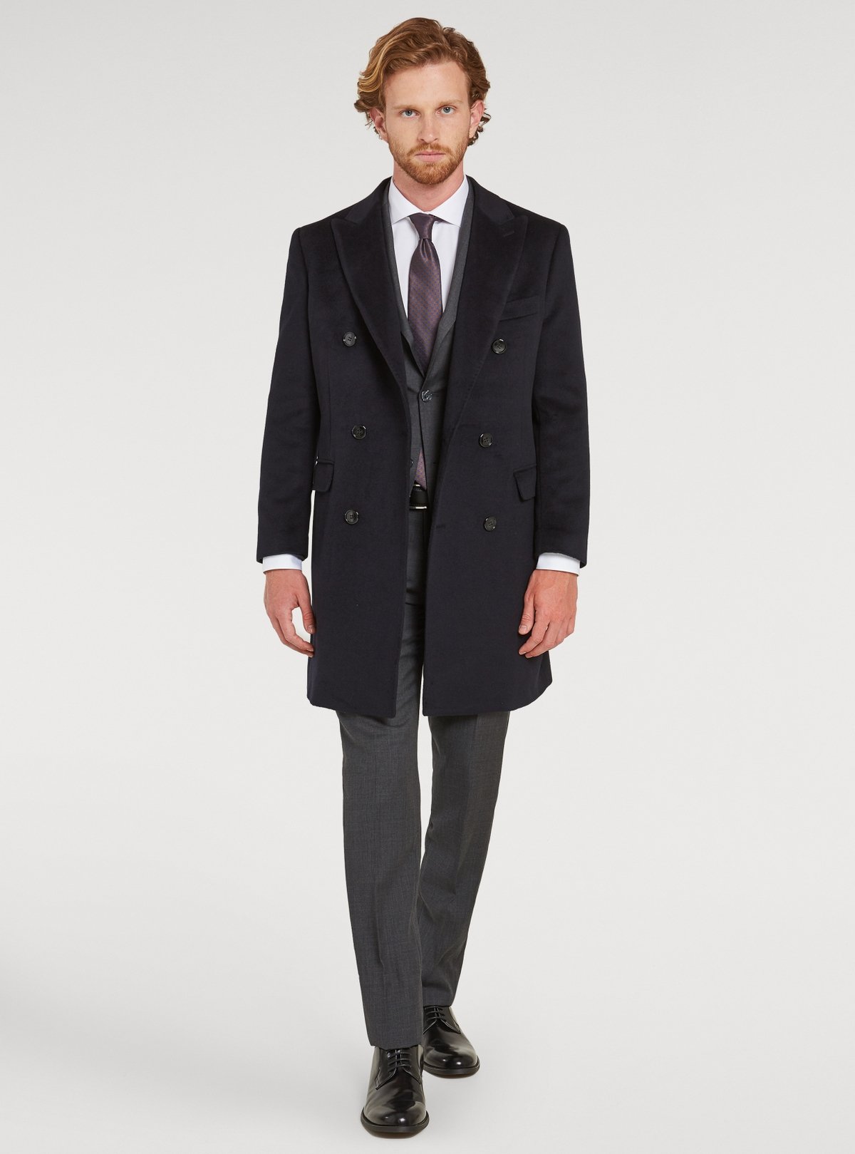 Cappotto doppiopetto in misto cashmere-3