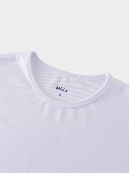 CREW RIBBED DOLMAN-WHITE-2