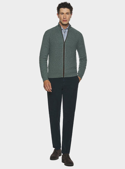 chinos in velluto a costa interrotta-0