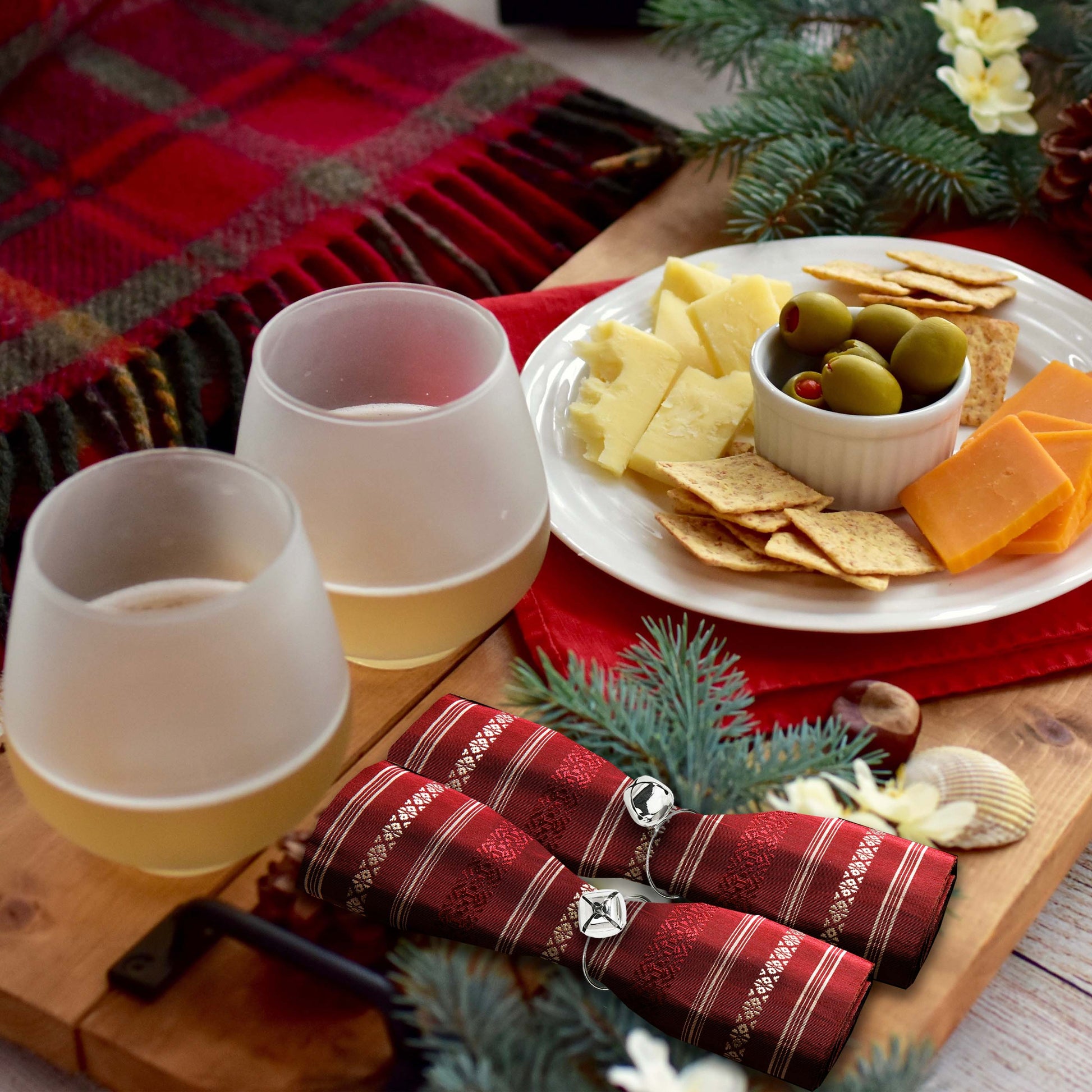 Jingle Bell Napkin Rings, Set Of 4, Np-2