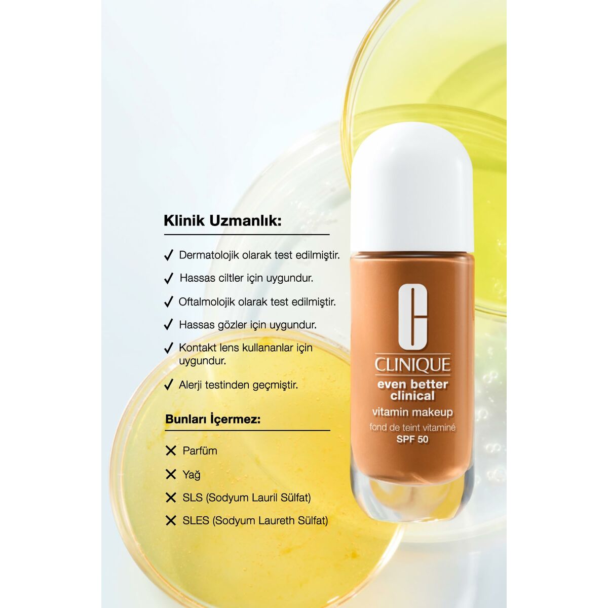 Crème Make-up Base Clinique EVEN BETTER Nº 3-Light Warm Spf 50 30 ml-3