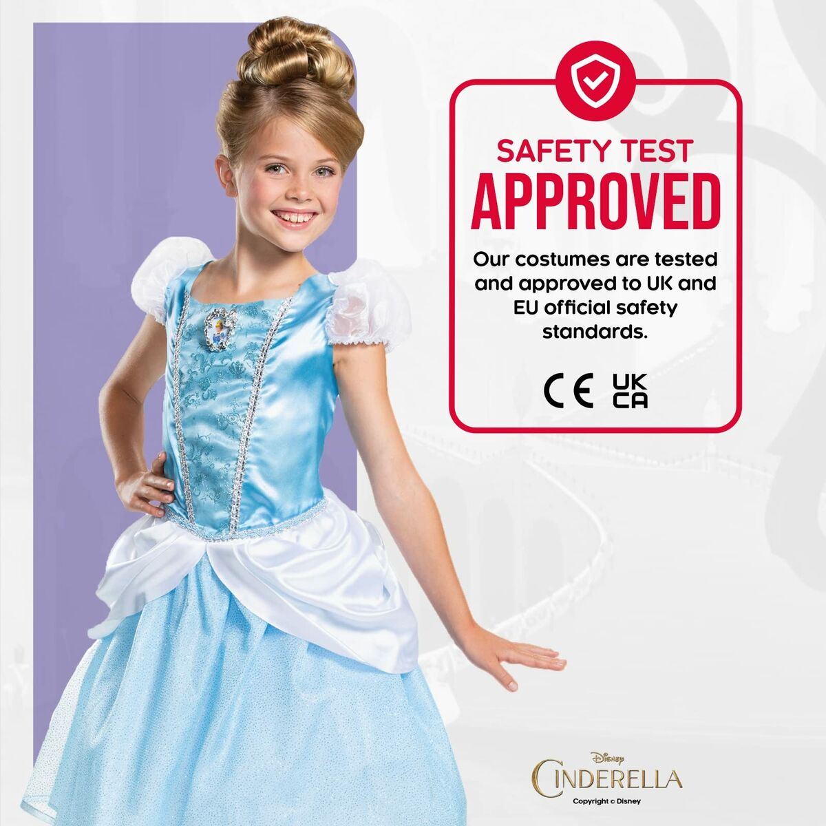 Costume for Children Jakks Pacific Cinderella 5-6 Years-3