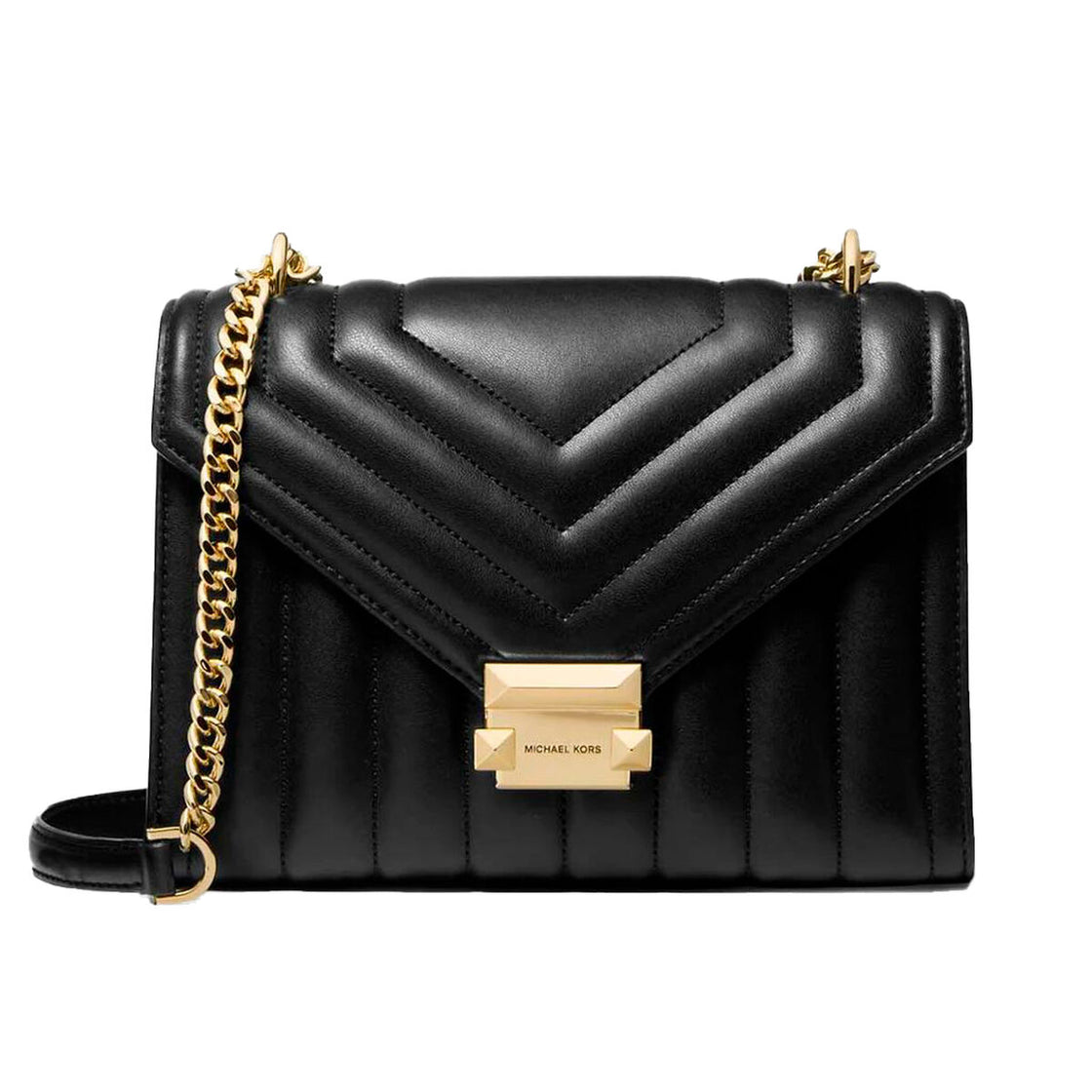 Shoulder Bag Michael Kors Whitney Black 24 x 19 x 9 cm-0