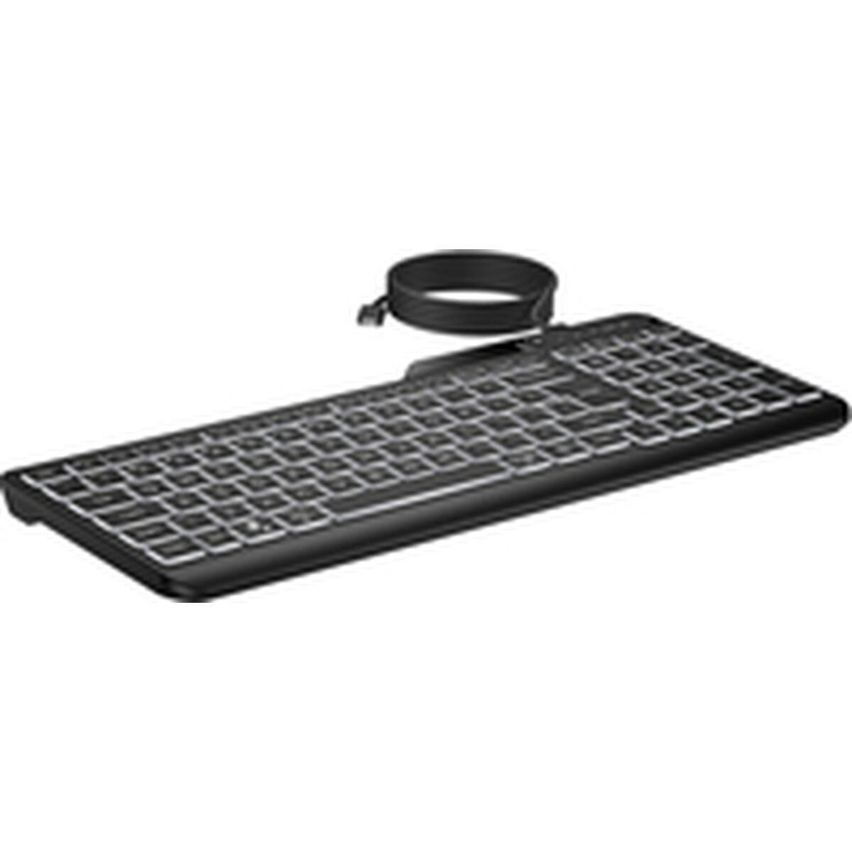 Keyboard and Mouse HP 7N7C1AA Black Qwerty US Spanish Qwerty-3