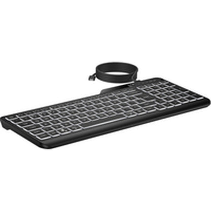 Keyboard and Mouse HP 7N7C1AA Black Qwerty US Spanish Qwerty-3