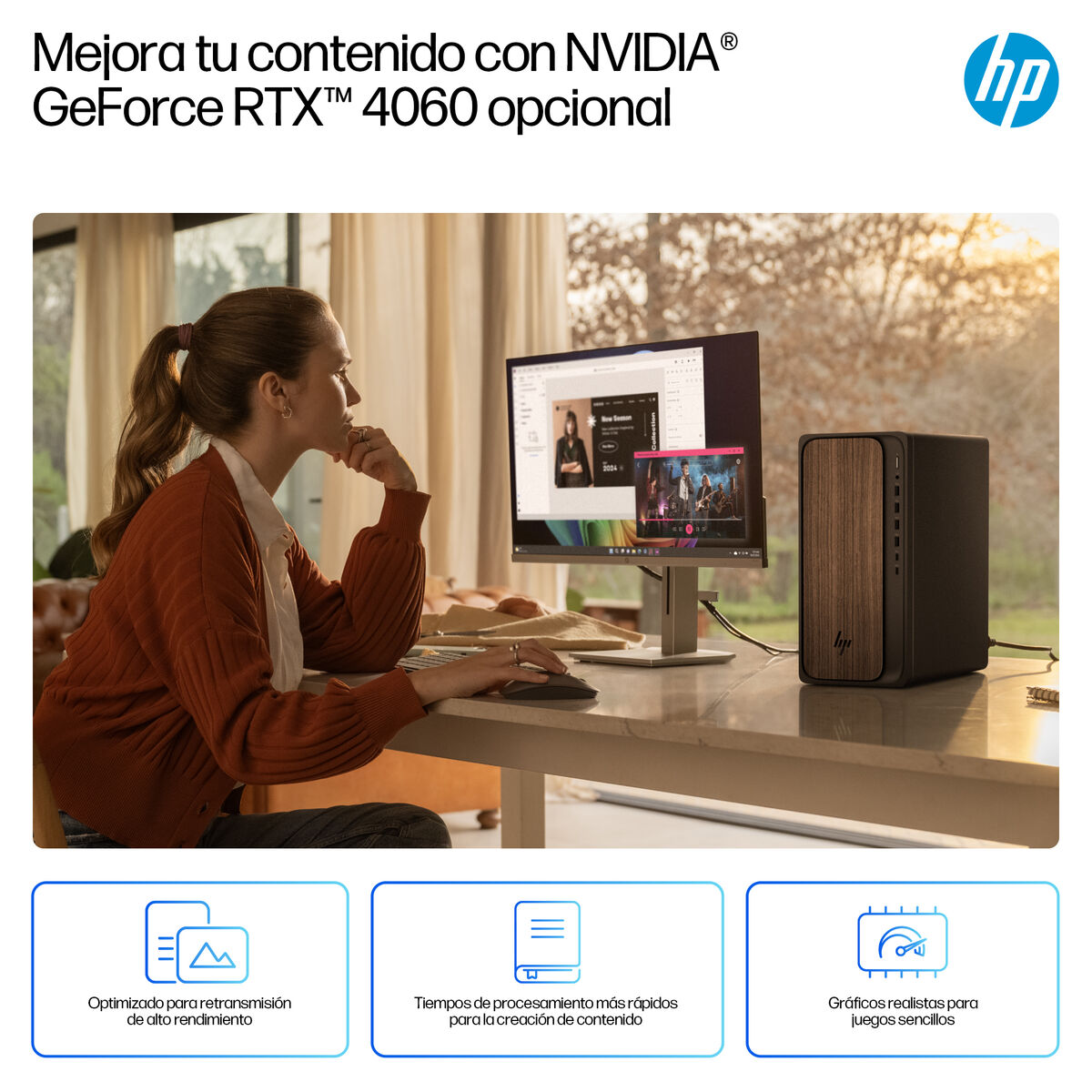 Desktop PC HP M03-0012NS U5-225 16 GB RAM 1 TB SSD-1