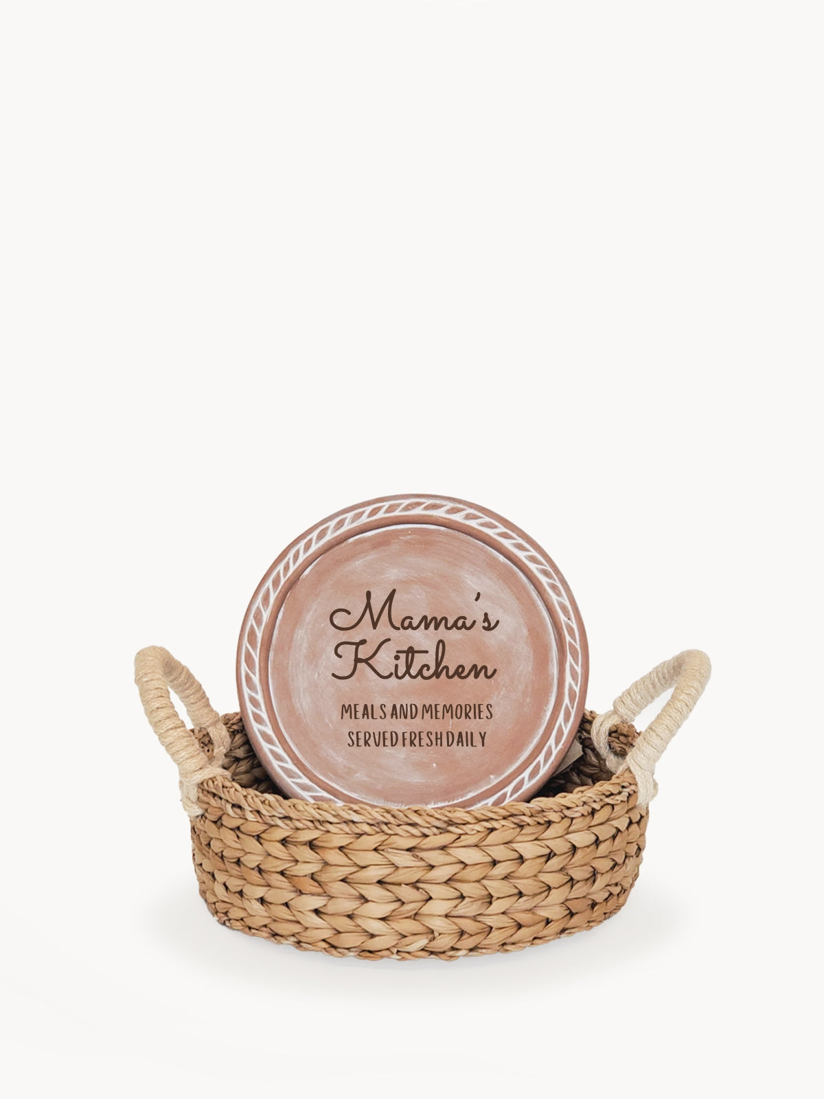 Bread Warmer & Basket - Mom Round-5