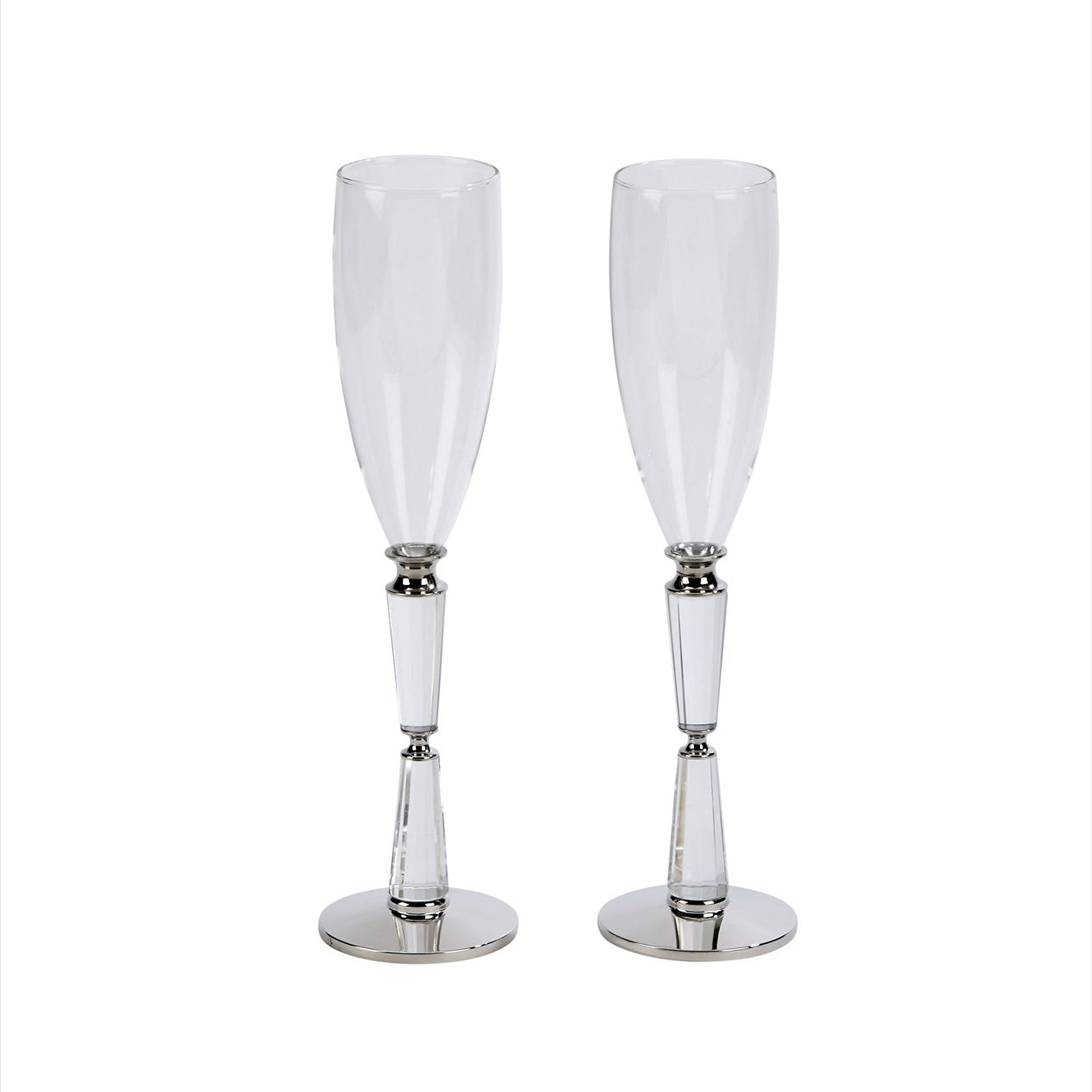 Facet Toasting Flutes Set-0