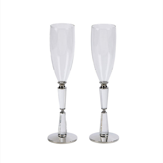 Facet Toasting Flutes Set-0